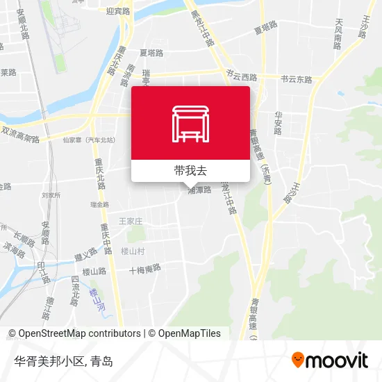 华胥美邦小区地图