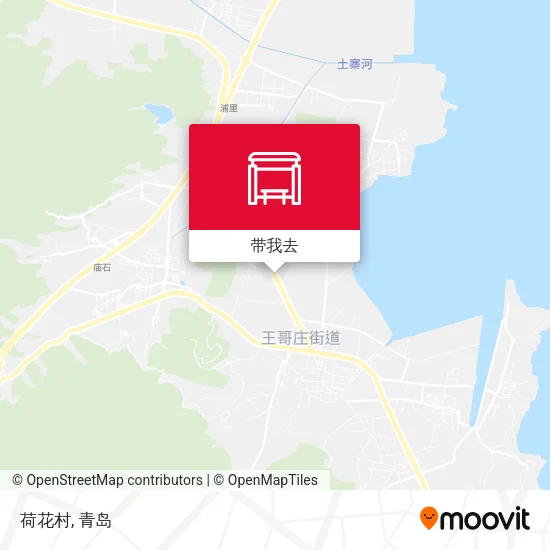 荷花村地图