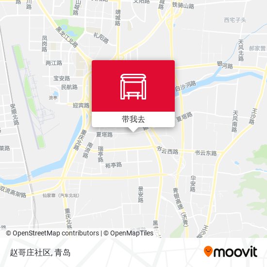 赵哥庄社区地图
