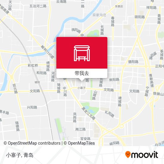 小寨子地图