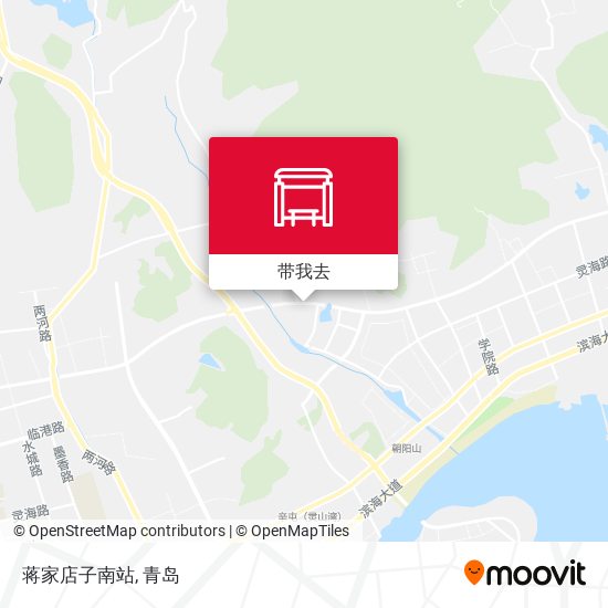 蒋家店子南站地图