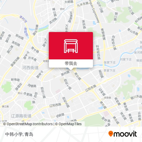 中韩小学地图