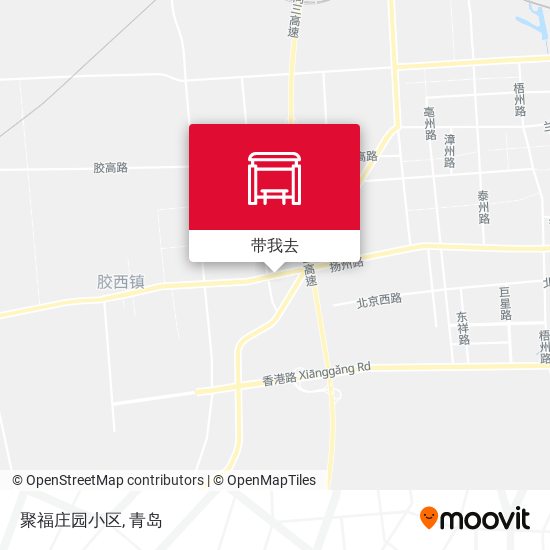 聚福庄园小区地图