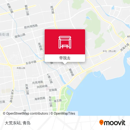 大荒东站地图