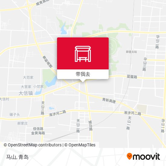 马山地图
