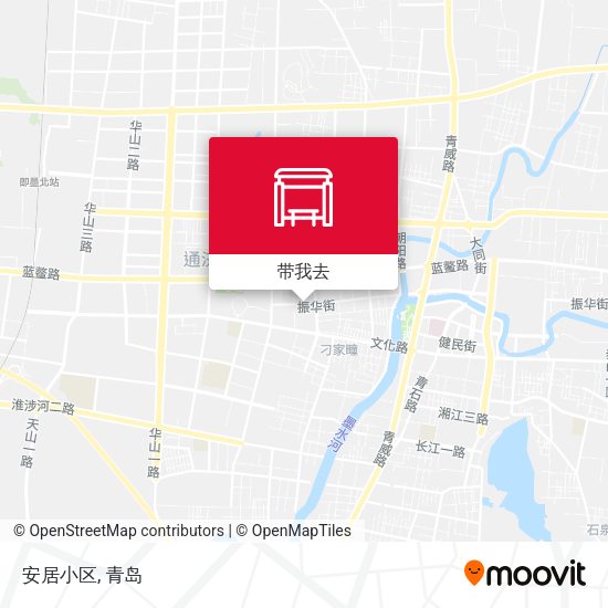 安居小区地图