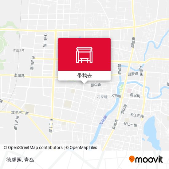 德馨园地图