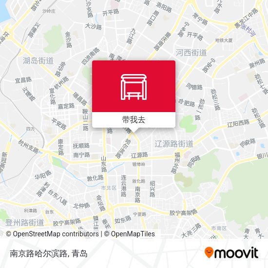 南京路哈尔滨路地图