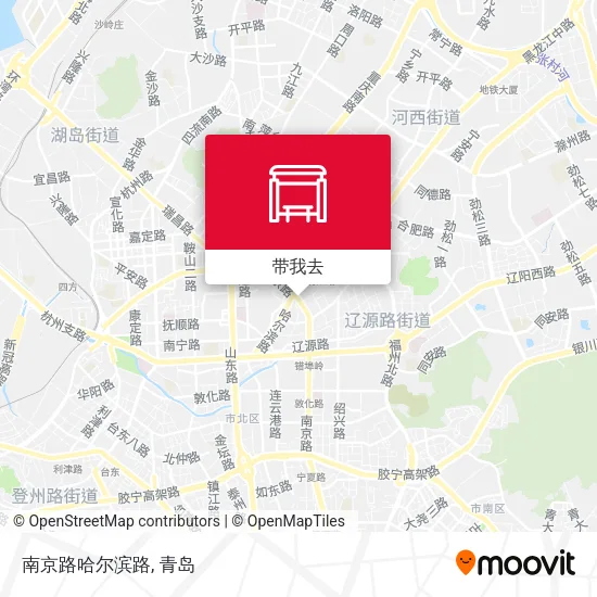 南京路哈尔滨路地图