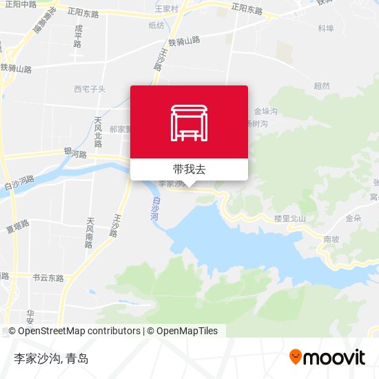 李家沙沟地图