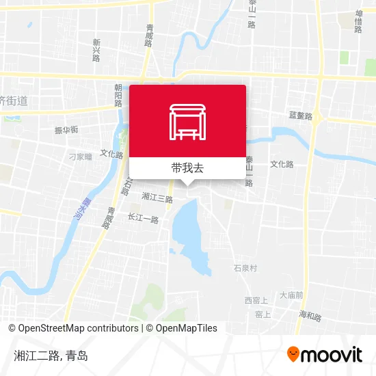 湘江二路地图