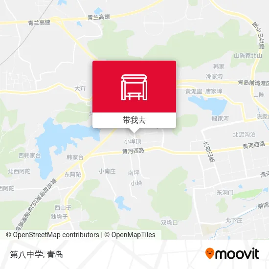 第八中学地图