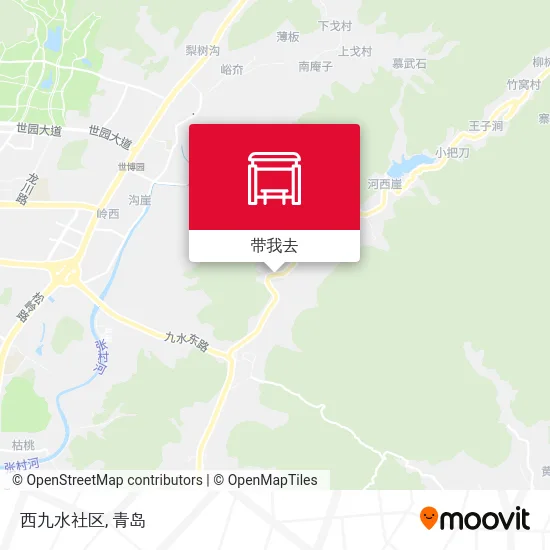 西九水社区地图