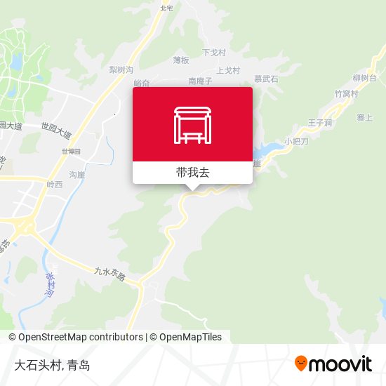大石头村地图