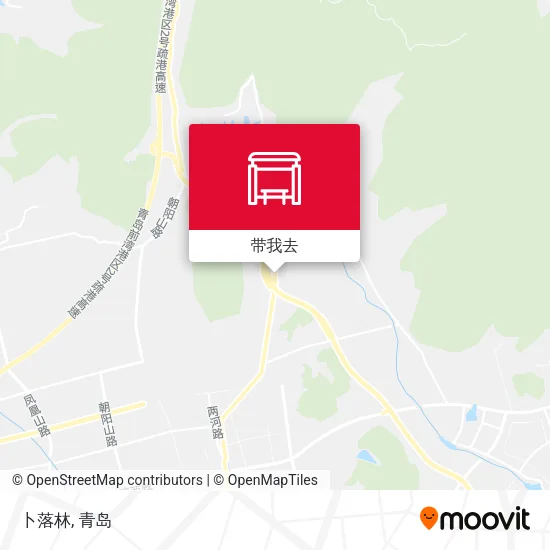 卜落林地图