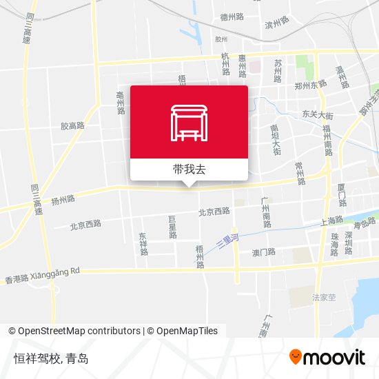 恒祥驾校地图