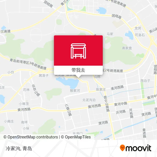 冷家沟地图