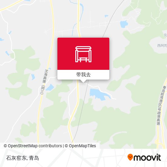 石灰窑东地图