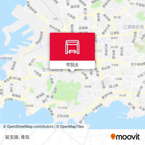 延安路地图