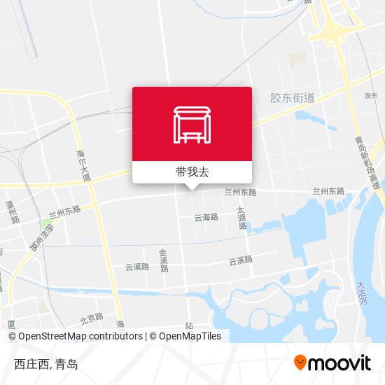 西庄西地图