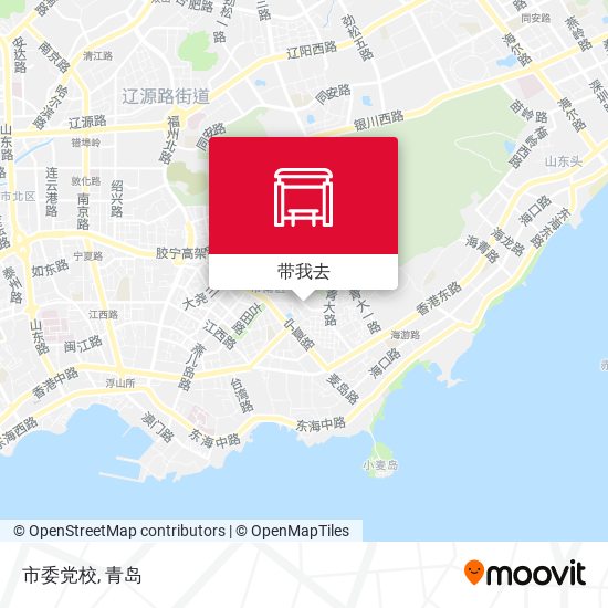 市委党校地图