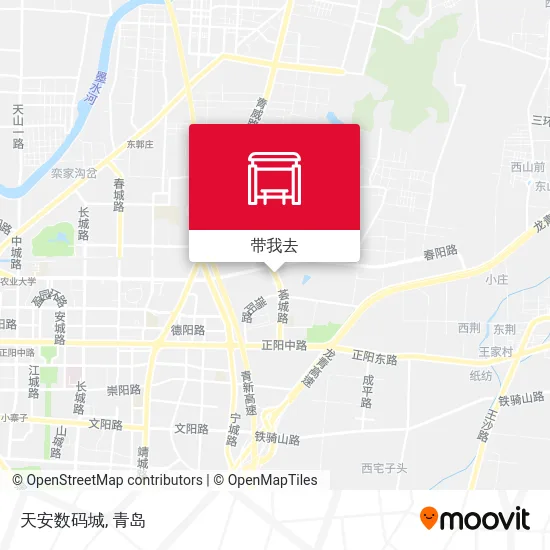 天安数码城地图