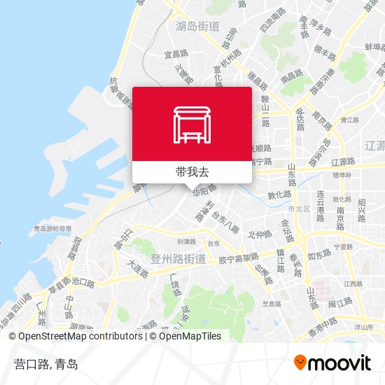 营口路地图