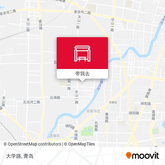 大学路地图