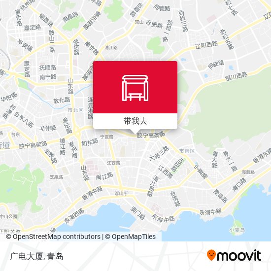 广电大厦地图