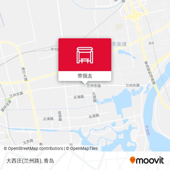 大西庄(兰州路)地图