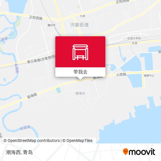 潮海西地图