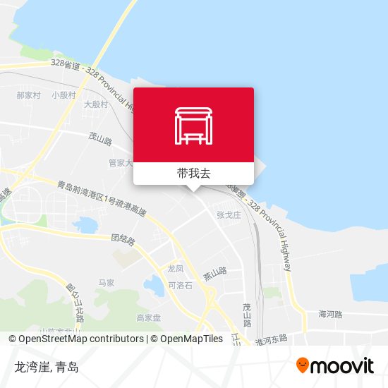 龙湾崖地图