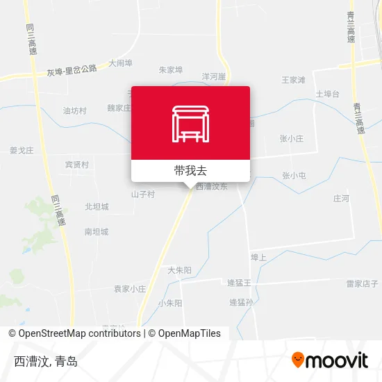 西漕汶地图