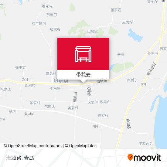 海城路地图