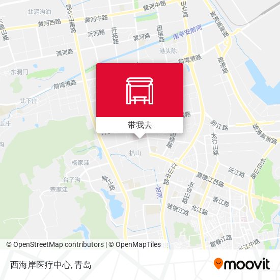 西海岸医疗中心地图