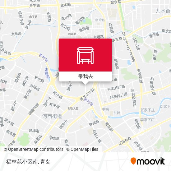 福林苑小区南地图