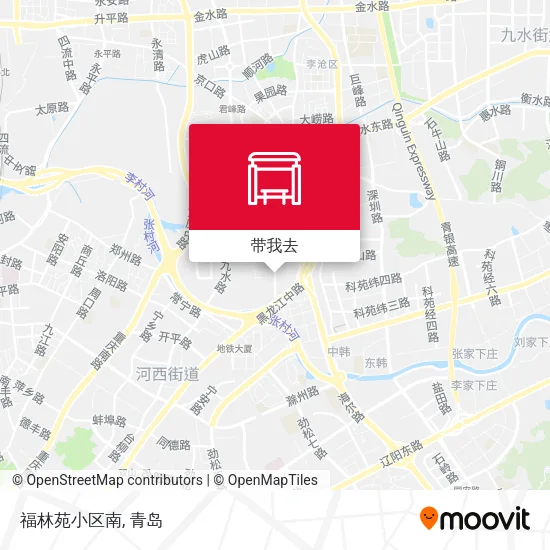 福林苑小区南地图
