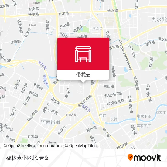 福林苑小区北地图