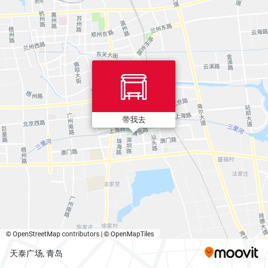 天泰广场地图