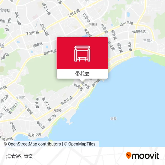 海青路地图
