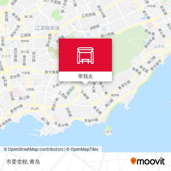 市委党校地图