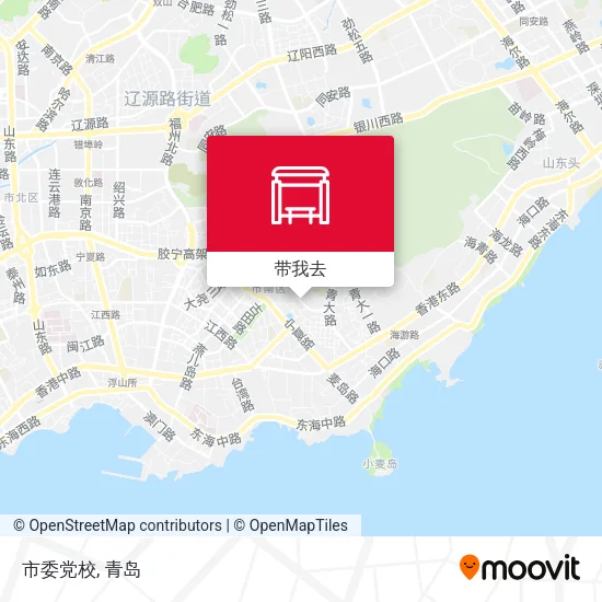 市委党校地图