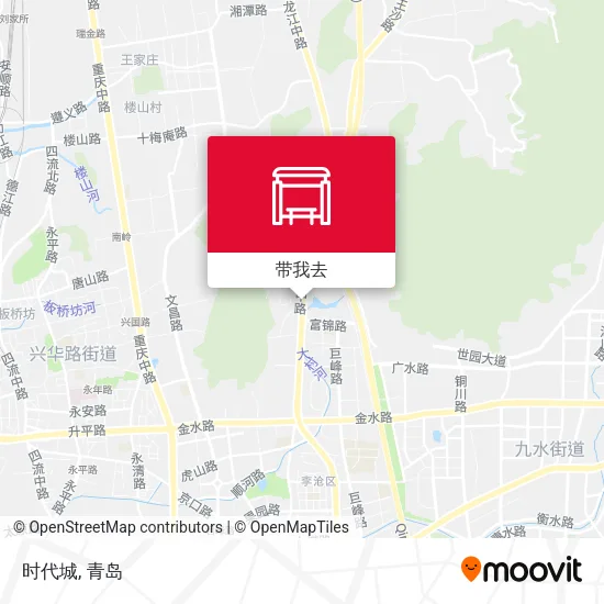 时代城地图
