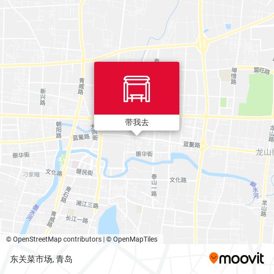 东关菜市场地图
