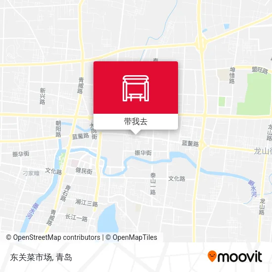 东关菜市场地图