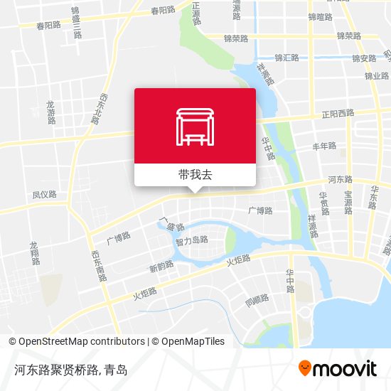 河东路聚贤桥路地图