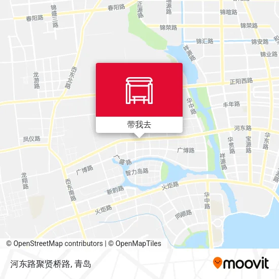 河东路聚贤桥路地图
