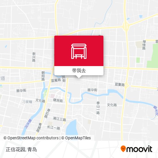 正信花园地图