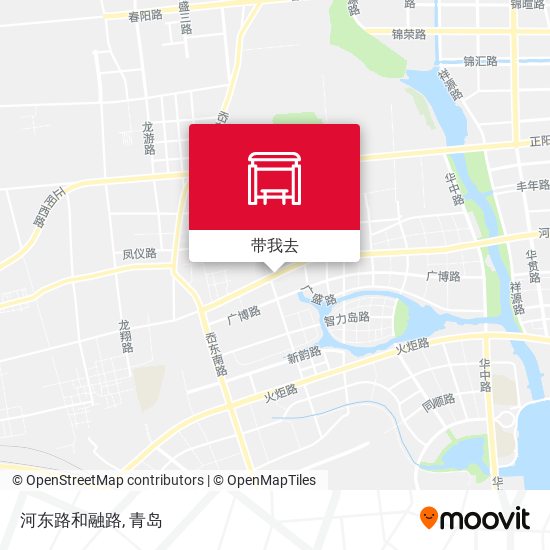 河东路和融路地图