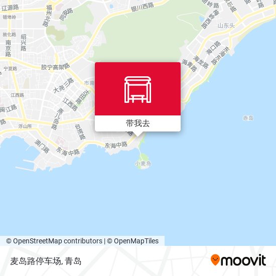 麦岛路停车场地图